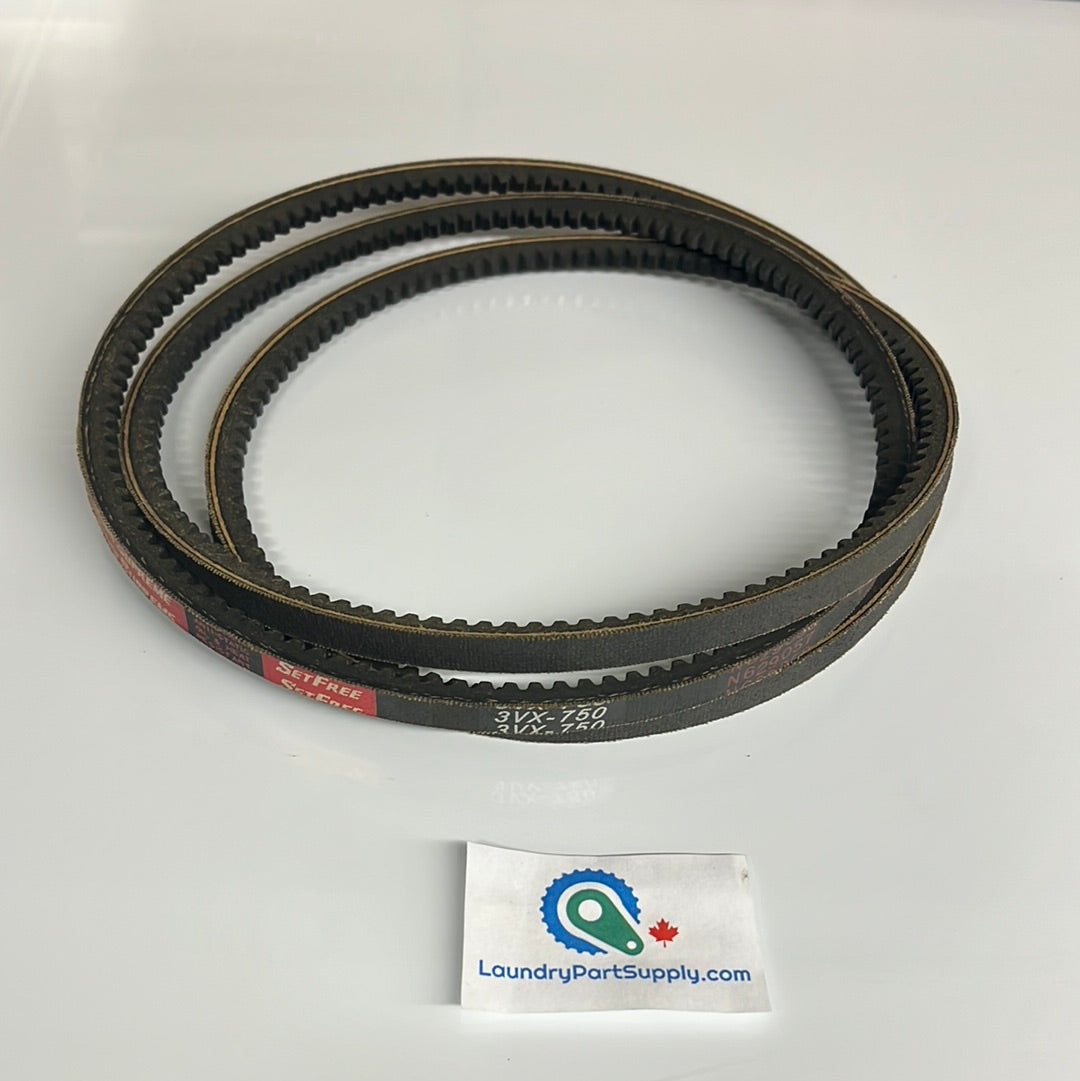 V-BELT  3VX750-2 REQ'D OLD PN 54T161T